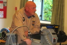 Our turner for the day Ed Oliver